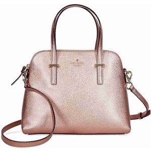 Kate spade rose gold handbag